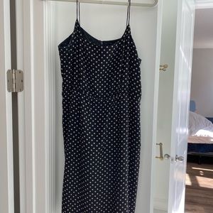 J.Crew Spaghetti Strap Polka Dot Dress